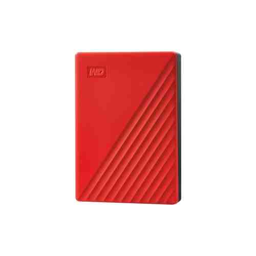 Внешний жесткий диск Western Digital WDBPKJ0040BRD-WESN (4Tb/2.5''/USB 3.0) красный