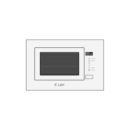 Встраиваемая микроволновая печь Lex BIMO 20.01 WHITE